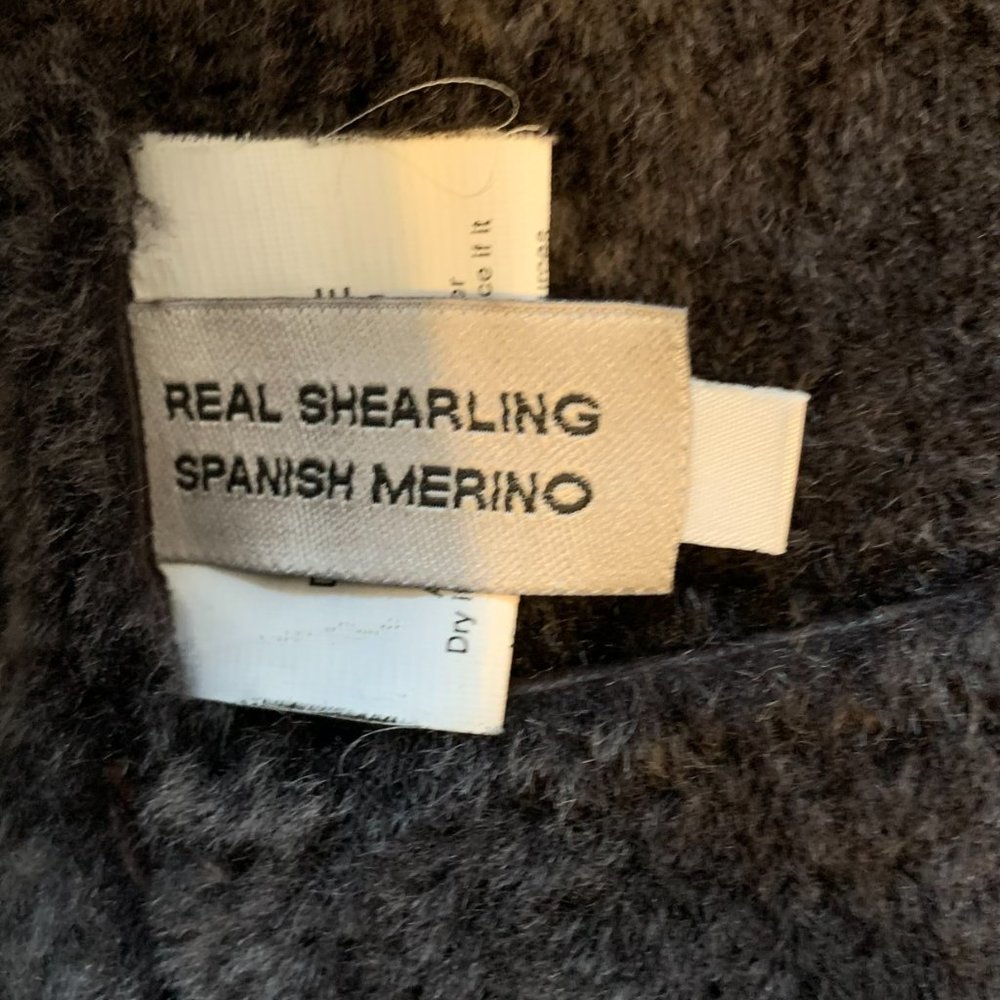 Manzari Shearling Full Length Coat - Picture 7 of 8